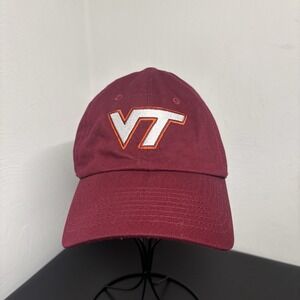 Virginia Tech Hokies Maroon Baseball Cap Hat Strapback Adjustable‎ Captivating